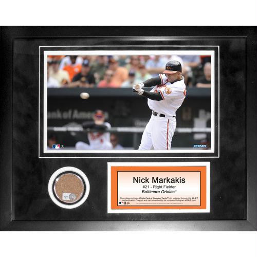 Nick Markakis 11x14 Mini Dirt Collage