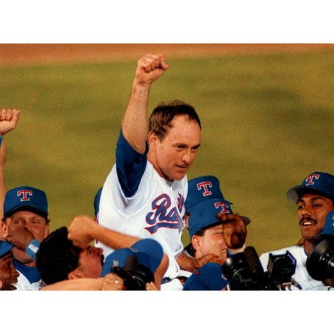 Nolan Ryan 7th career No Hitter 8x10