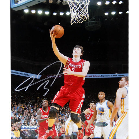 Omer Asik Houston Rockets Shoots Against Golden State Warriors Signed 8x10 Photo (Getty 161607809)