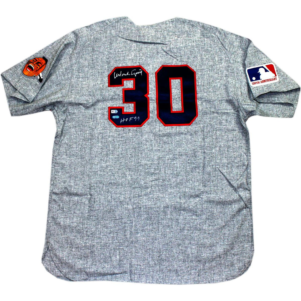 Orlando Cepeda Signed Atlanta Braves Authentic Jersey (MLB Auth)