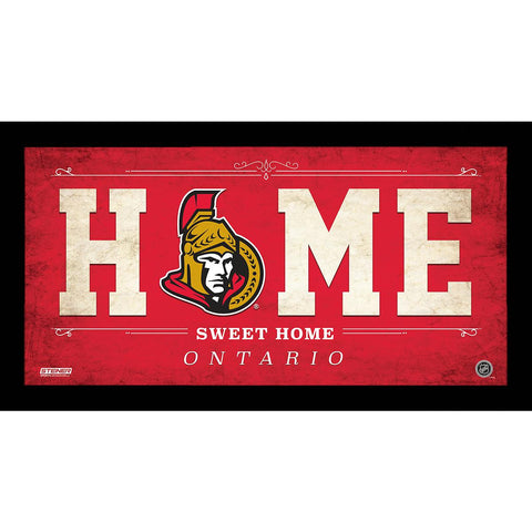 Ottawa Senators 10x20 Home Sweet Home Sign