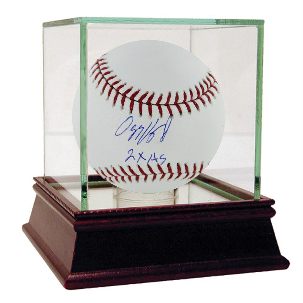 Ozzie Virgil Autographed MLB Baseball w 2x AS Insc.