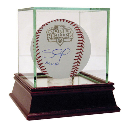 Pablo Sandoval Signed 2012 World Series Baseball w MVP Insc