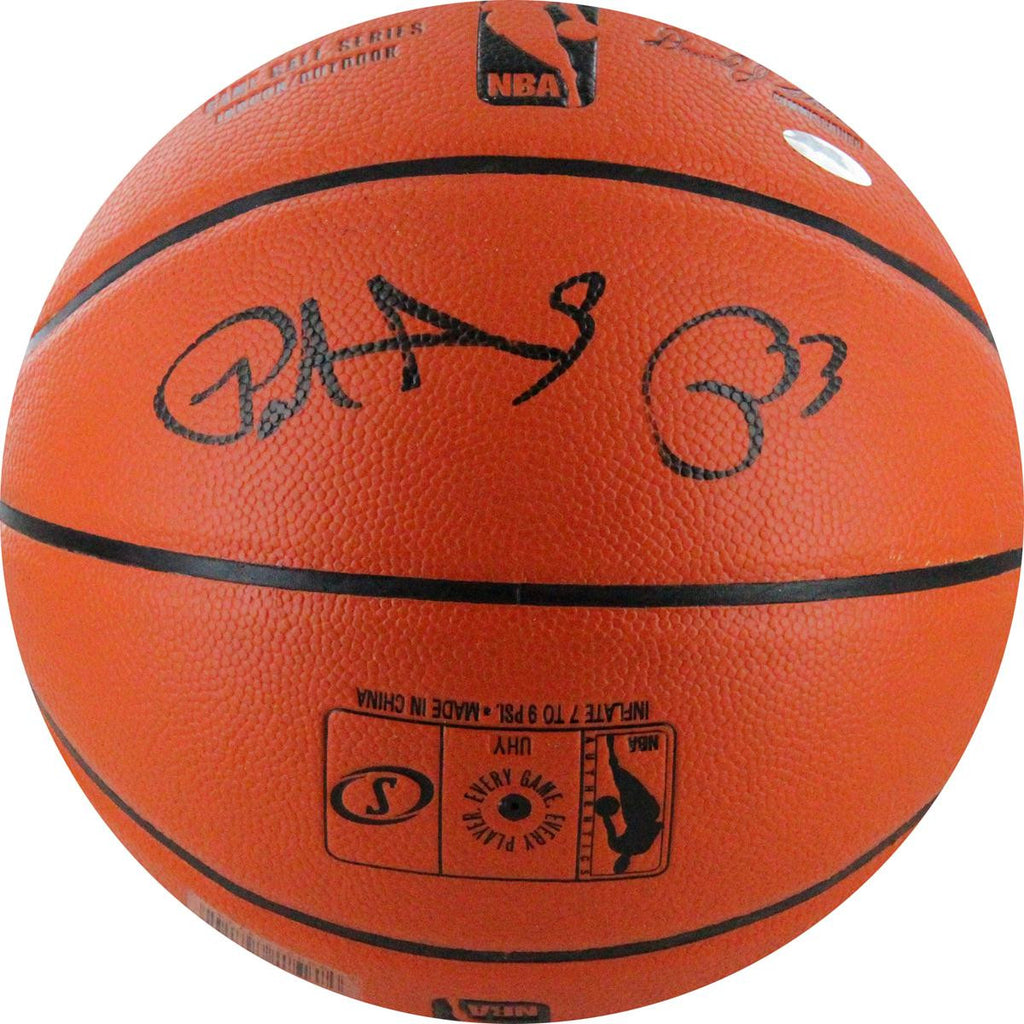 Patrick Ewing Signed Game Series IO Basketball