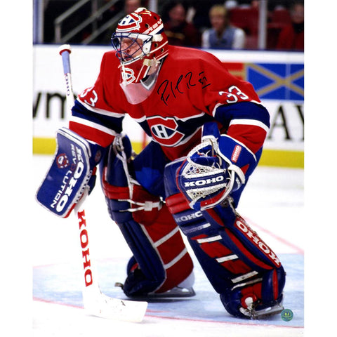 Patrick Roy Montreal Canadiens Signed Habs Goalie 16x20 Photo (AJ Sports Auth)