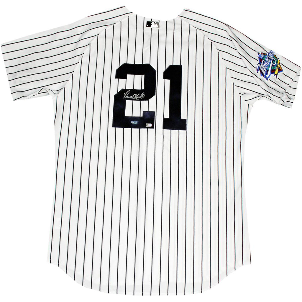 Paul ONeill Signed New York Yankees Authentic Pinstripe Jersey w 1999 Patch
