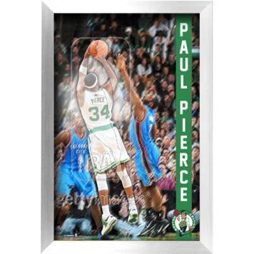 Paul Pierce Pop Out Framed 20x32 Collage