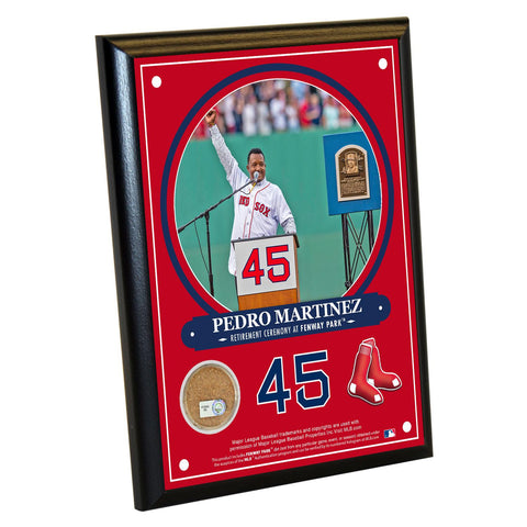 Pedro Martinez Boston Red Sox Retirement Night 8x10 Plaque