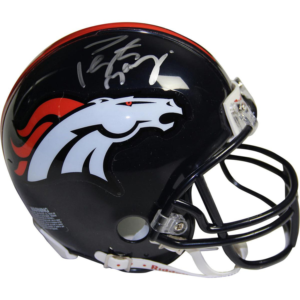 Peyton Manning Signed Denver Broncos Mini Helmet (Fanatics)