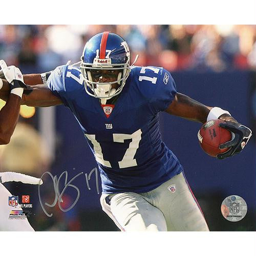 Plaxico Burress Stiff Arm vs Jets 16x20 Photo