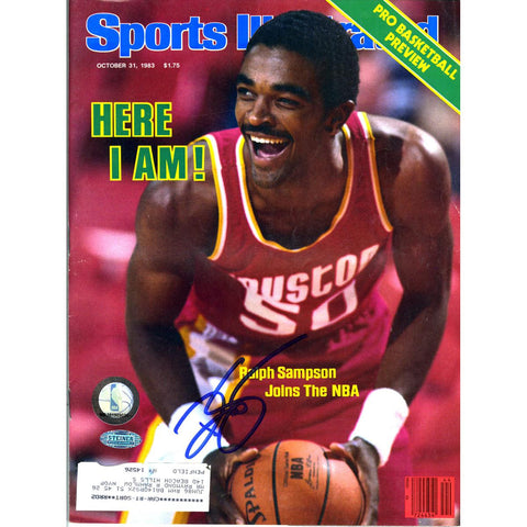 Ralph Sampson Signed 103183 Sports Illustrated Magazine