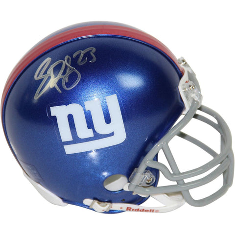 Rashad Jennings Signed New York Giants Mini Helmet