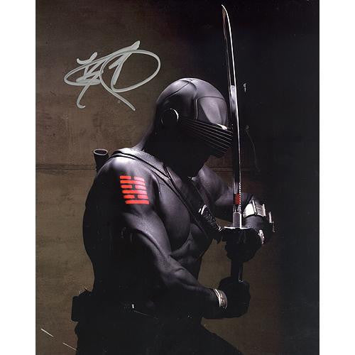 Ray Park GI Joe In Black Suit Vertical 8x10 Photo