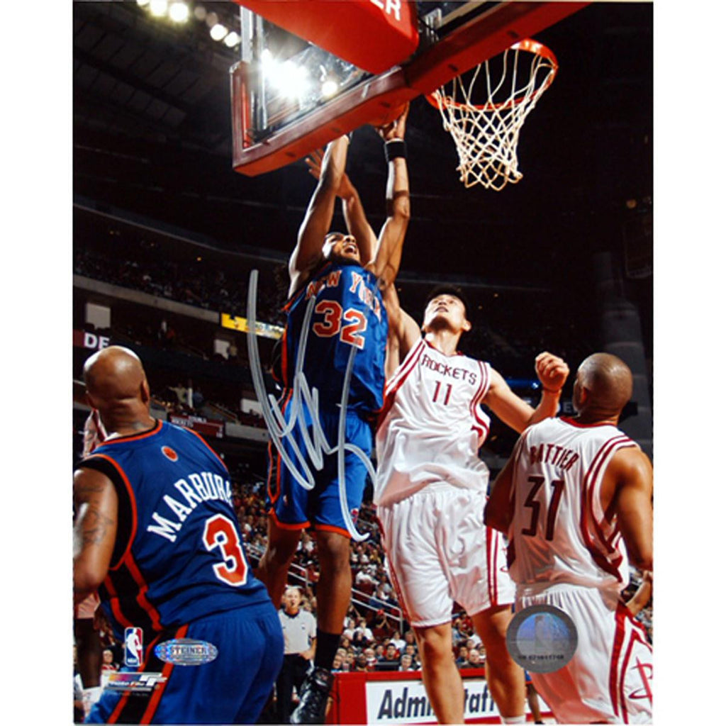 Renaldo Balkman Vertical Dunk versus The Rockets 8x10