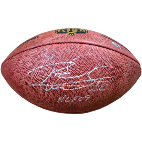 Rod Woodson Signed Duke Football w HOF 09 Inscription