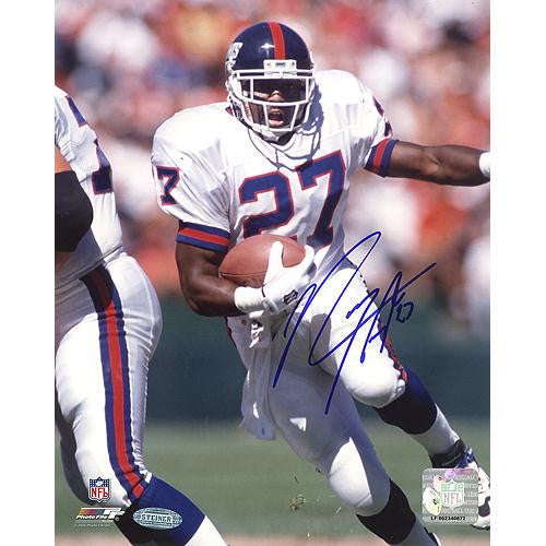 Rodney Hampton Giants Rushing 8x10 Photo