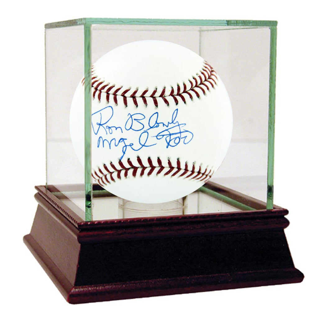 Ron Blomberg Signed MLB Baseball w Mazel Tov insc