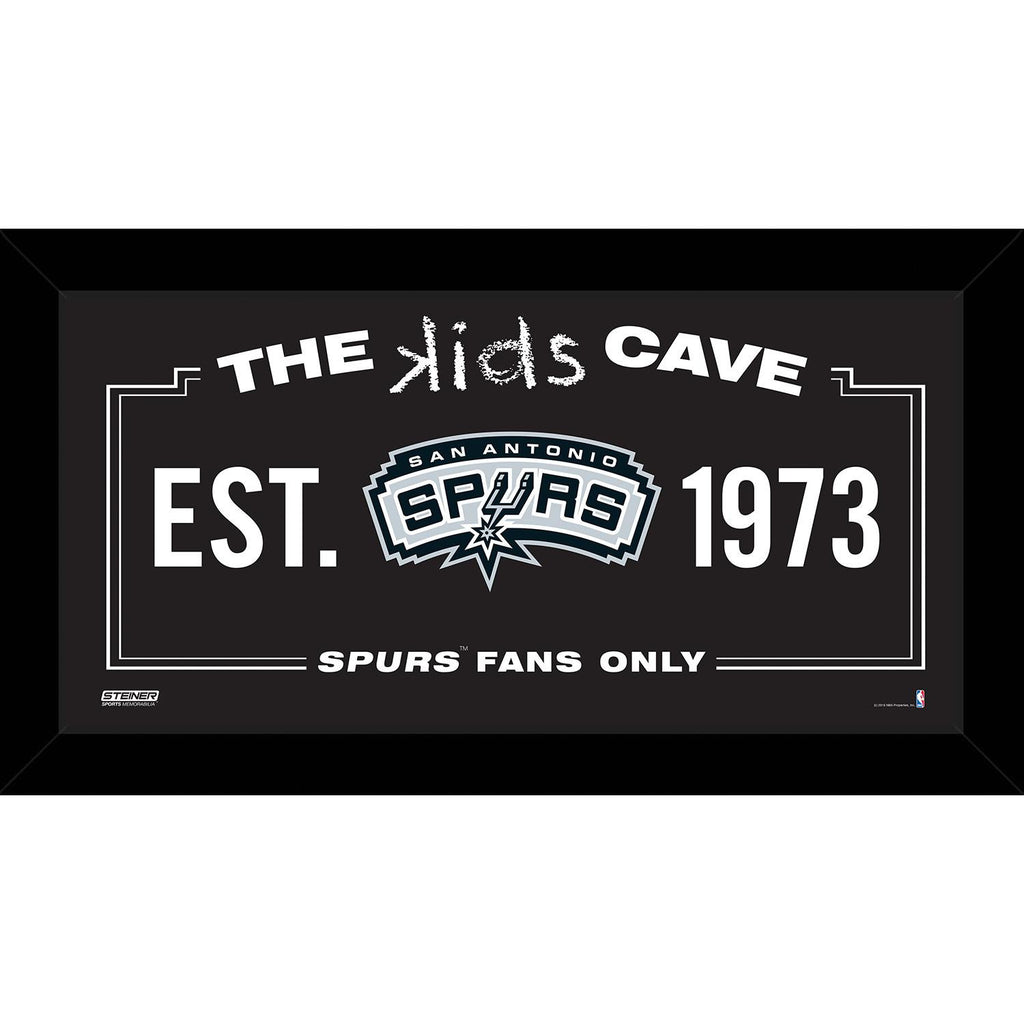 San Antonio Spurs 10x20 Kids Cave Sign