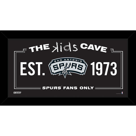 San Antonio Spurs 10x20 Kids Cave Sign