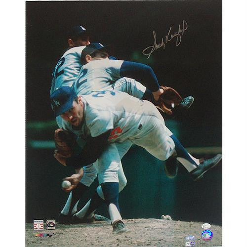 Sandy Koufax Multi Exposure 16x20 Photo (MLB Auth)