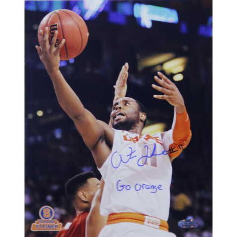 Scoop Jardine Syracuse White Jersey Vertical 8x10 Photo w Go Orange Insc.