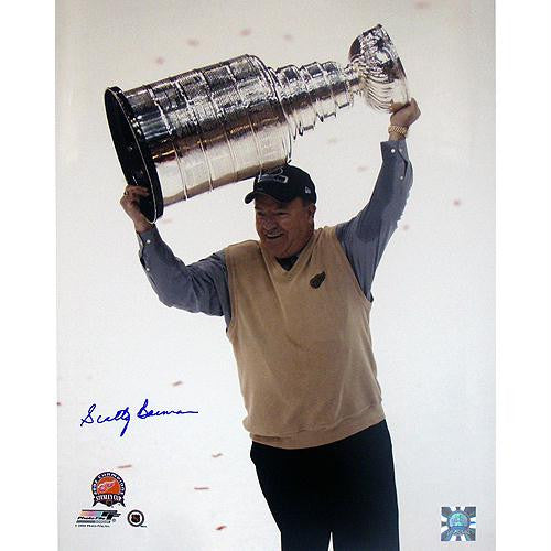 Scotty Bowman Cup Overhead Vertical 16x20 Photo