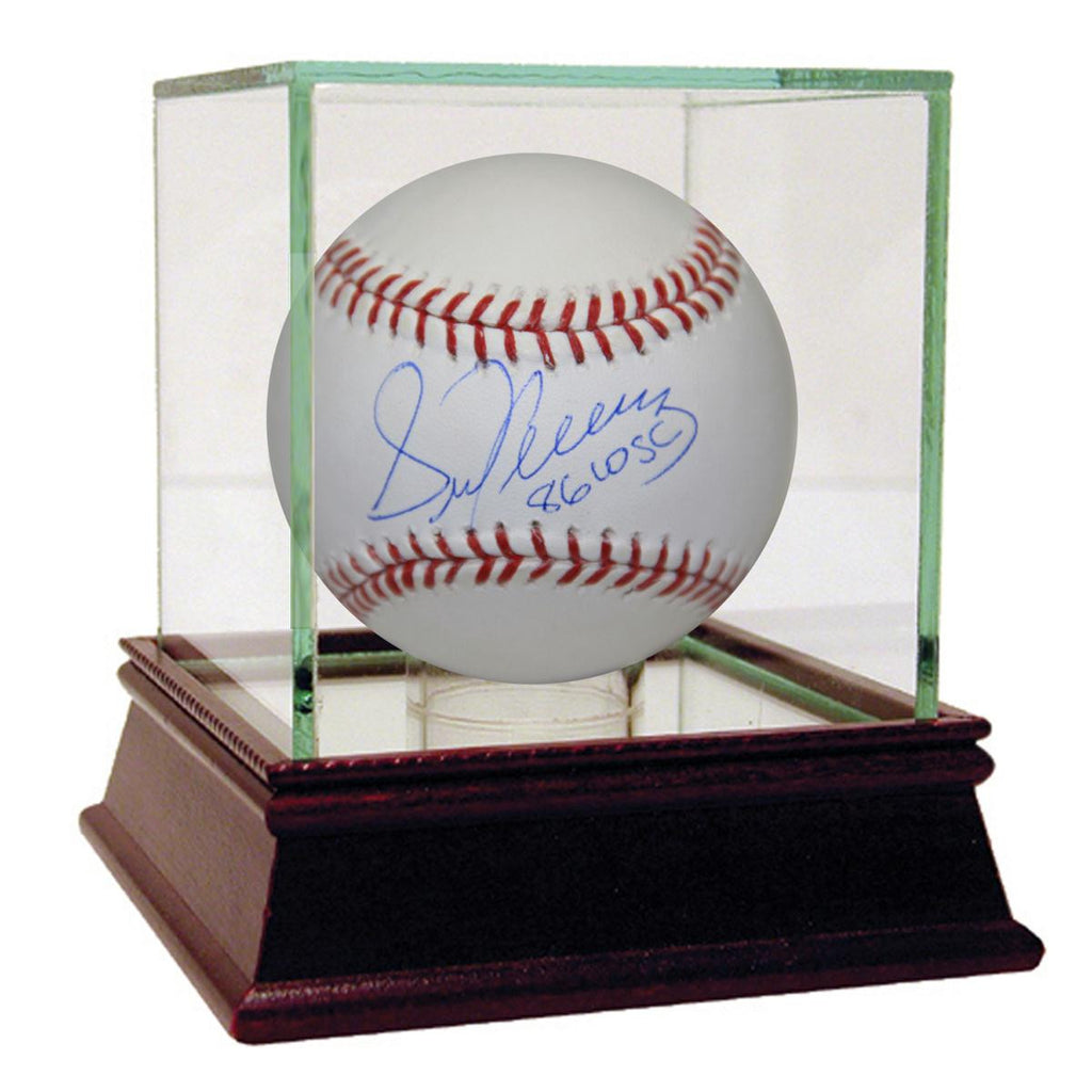 Sid Fernandez Signed MLB Baseball w 86 WSC insc.