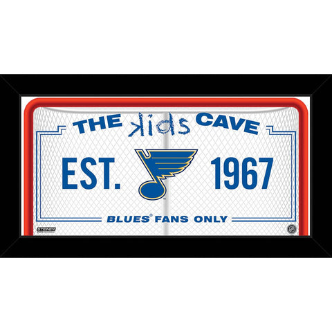 St. Louis Blues 10x20 Kids Cave Sign