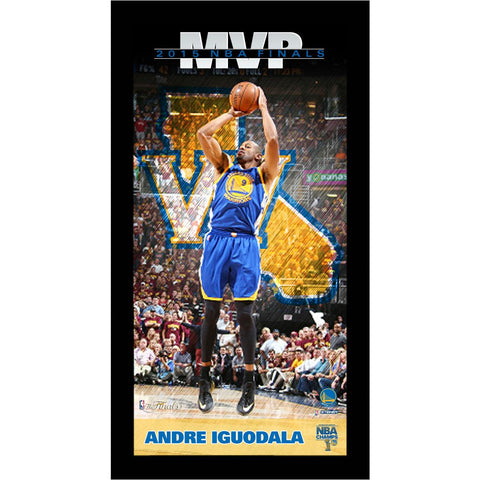 Stephen Curry Golden State Warriors 2015 NBA Championship MVP Player Profile 10x20 Framed Photo