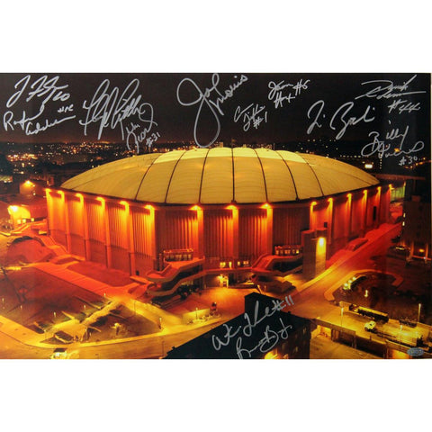 Syracuse Carrier Dome Multi Signed Horizontal 16x20 Photo (12 Sigs)