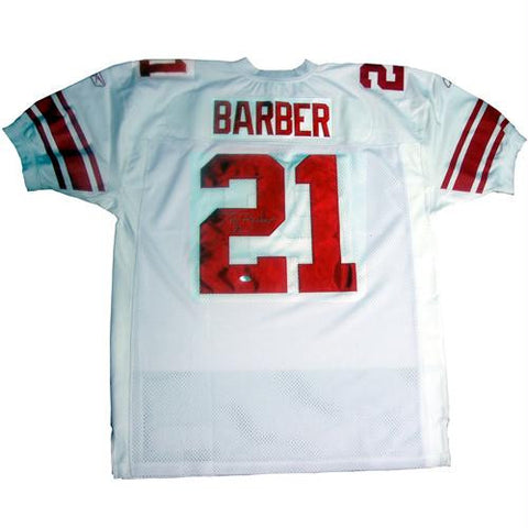 Tiki Barber 2005 Giants Authentic White Jersey