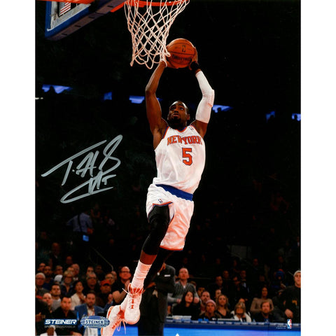 Tim Hardaway Jr Signed Two Handed Dunk 8x10 Photo