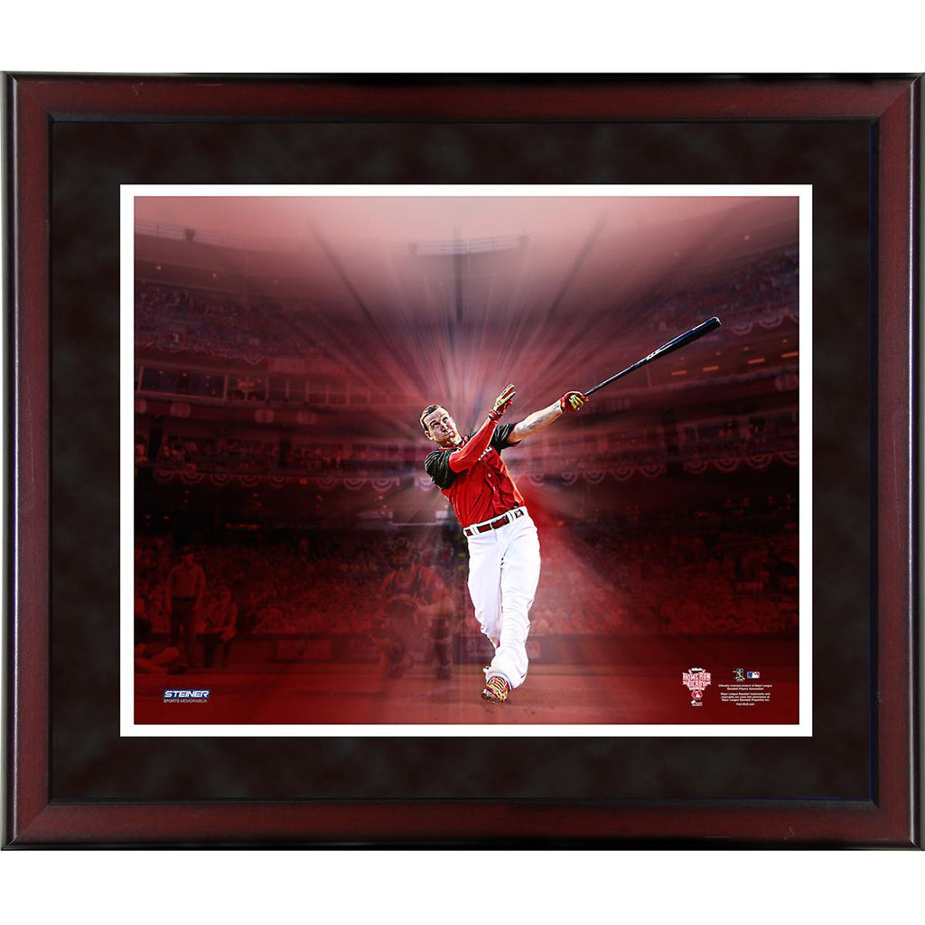 Todd Frazier Home Run Derby 16x20 Framed Metallic Photo