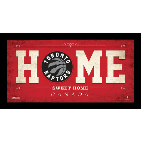 Toronto Raptors 10x20 Home Sweet Home Sign