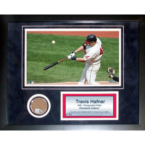 Travis Hafner 11x14 Mini Dirt Collage