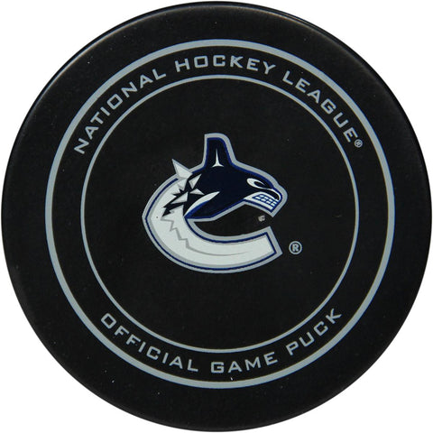 Vancouver Canucks Official Puck