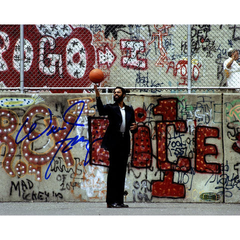 Walt Frazier in Playground With Graffiti Horizontal 8x10