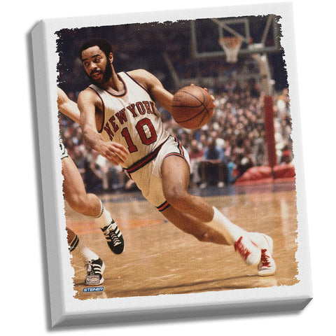 Walt Frazier Stretched 22x26 Canvas