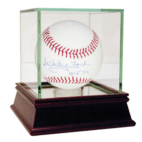 Whitey Ford HOF Inscription MLB Baseball