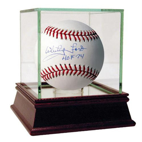 Whitey Ford MLB Baseball with HOF Insc (MLB Auth)