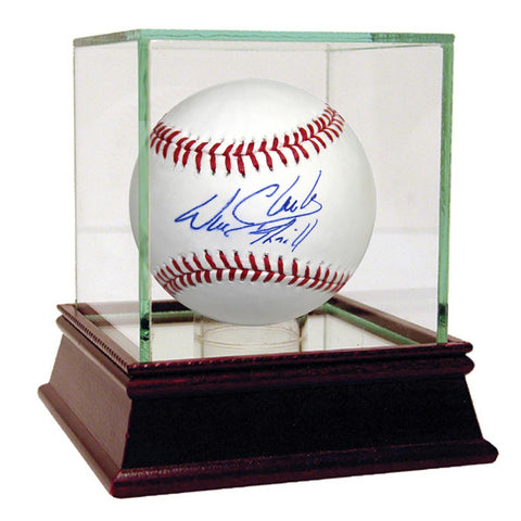 Will Clark Signed MLB Baseball wThrill Insc.