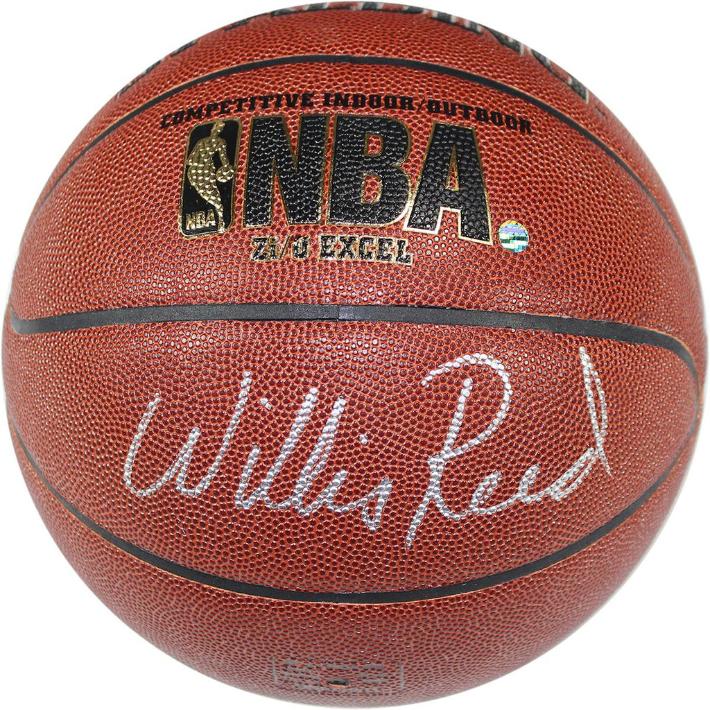 Willis Reed Signed NBA IO Basketball