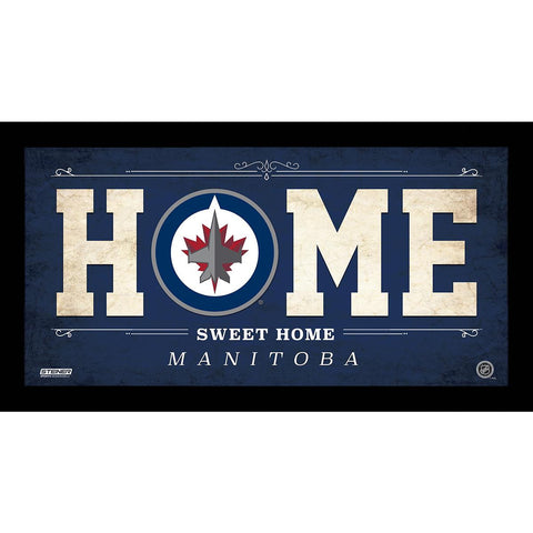 Winnipeg Jets 10x20 Home Sweet Home Sign