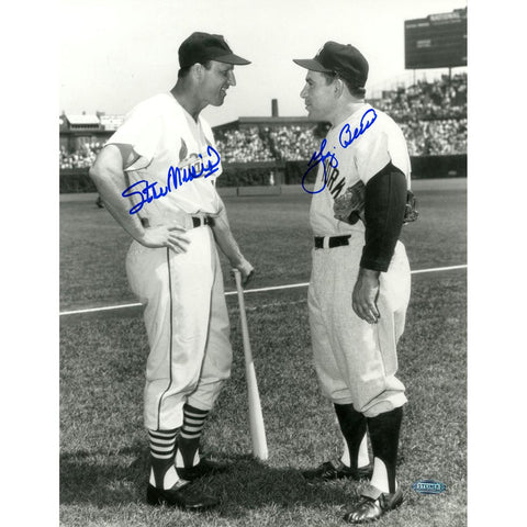 Yogi Berra & Stan Musial Signed 11x14 Photo