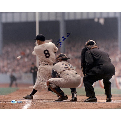 Yogi Berra Signed 16x20 Horizontal Color Photo LTD Auth