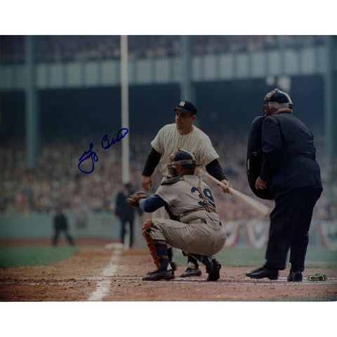 Yogi Berra WS Color 11x14 (Stepping Up To Plate) Horizontal Photo SSM Holo